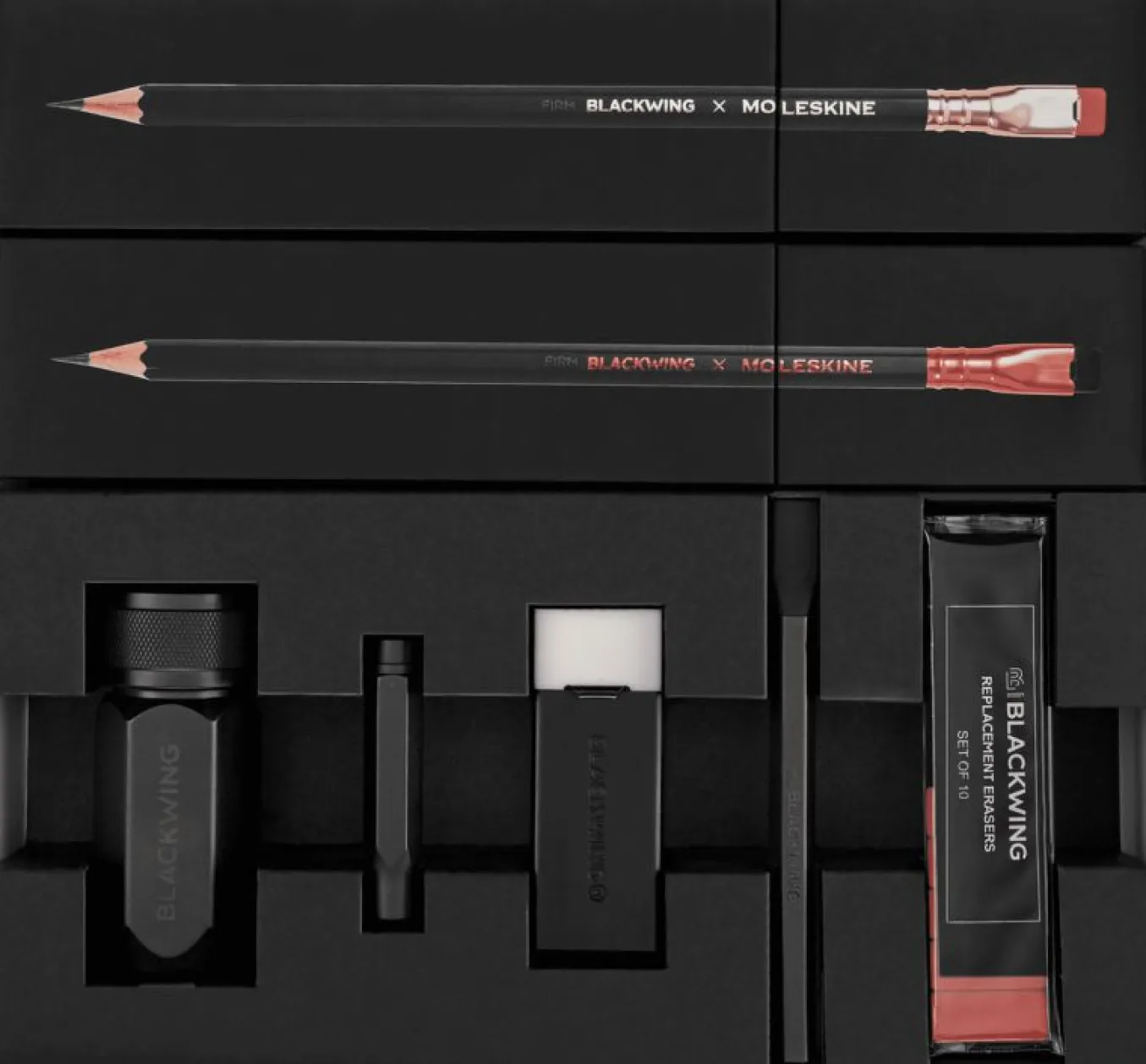 Blackwing x Moleskine Graphite Lover’s Set Black