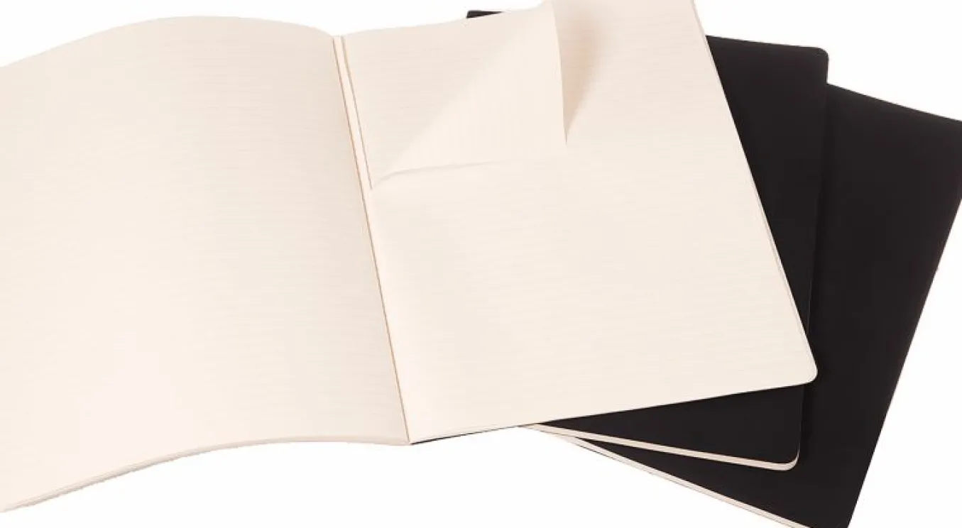 Cahier Journals Set of 3 Black