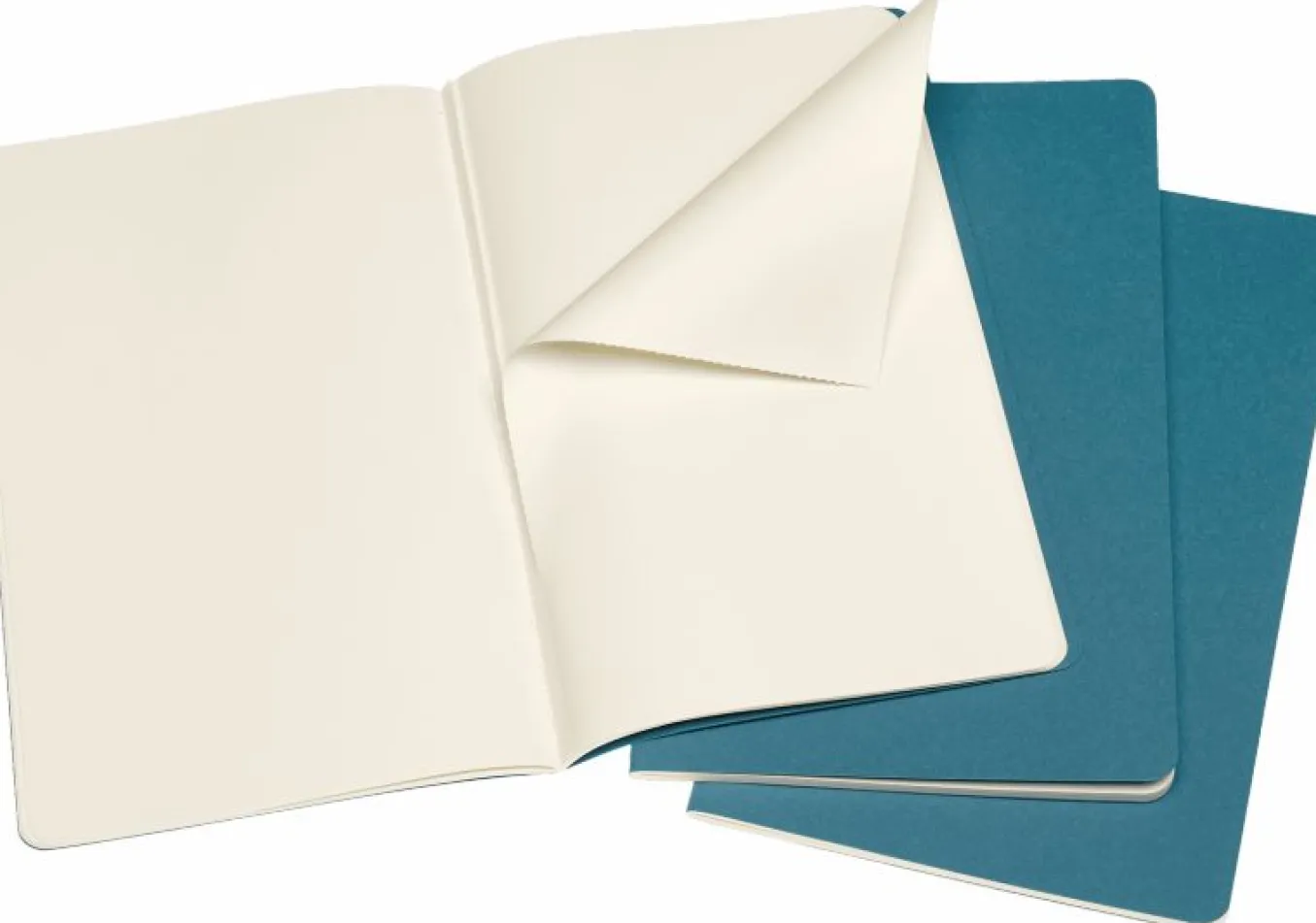 Cahier Journals Set of 3 Brisk Blue