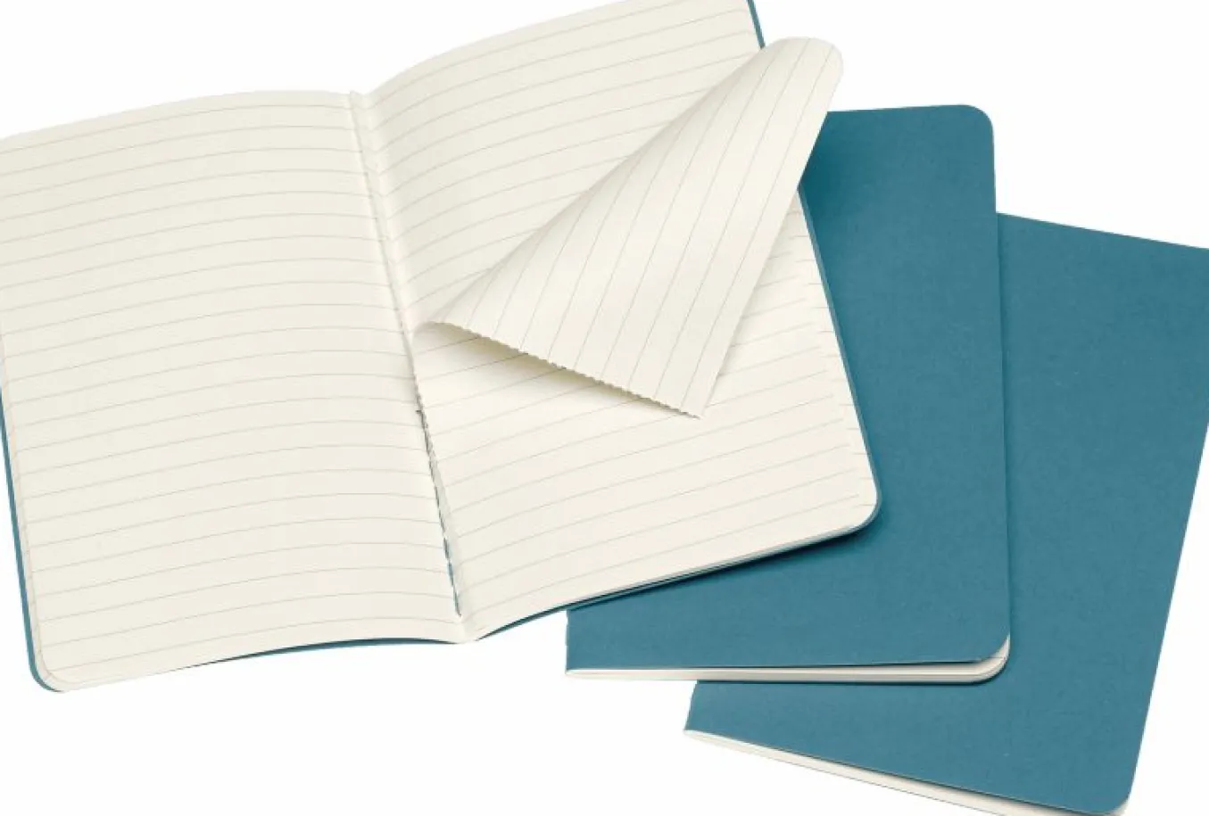 Cahier Journals Set of 3 Brisk Blue