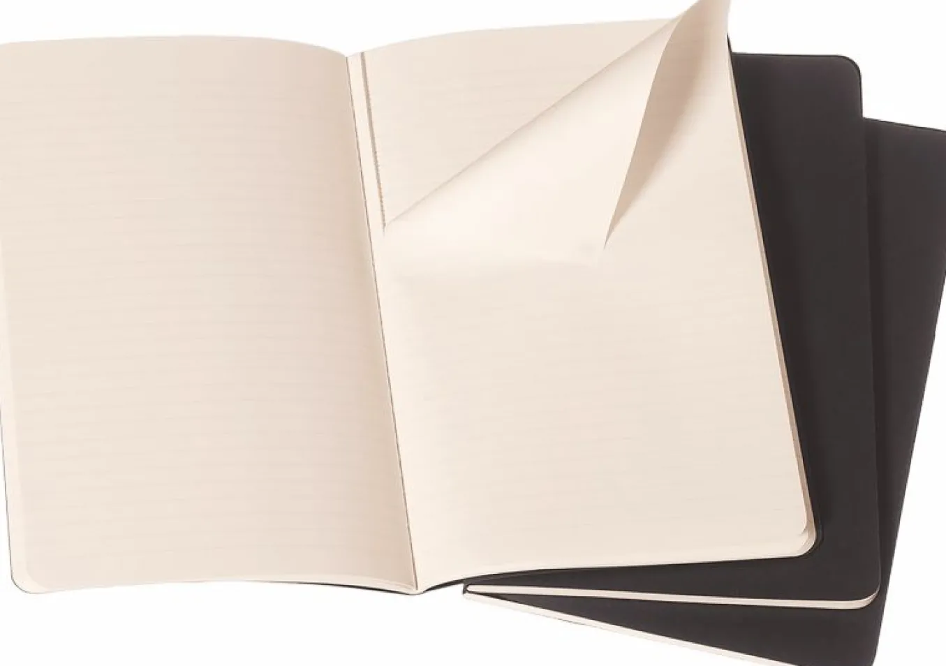 Cahier Journals Set of 3 Black