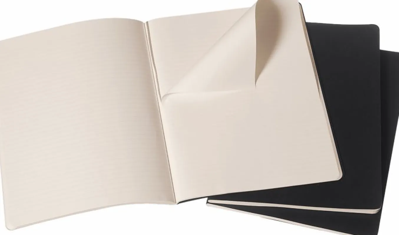 Cahier Journals Set of 3 Black