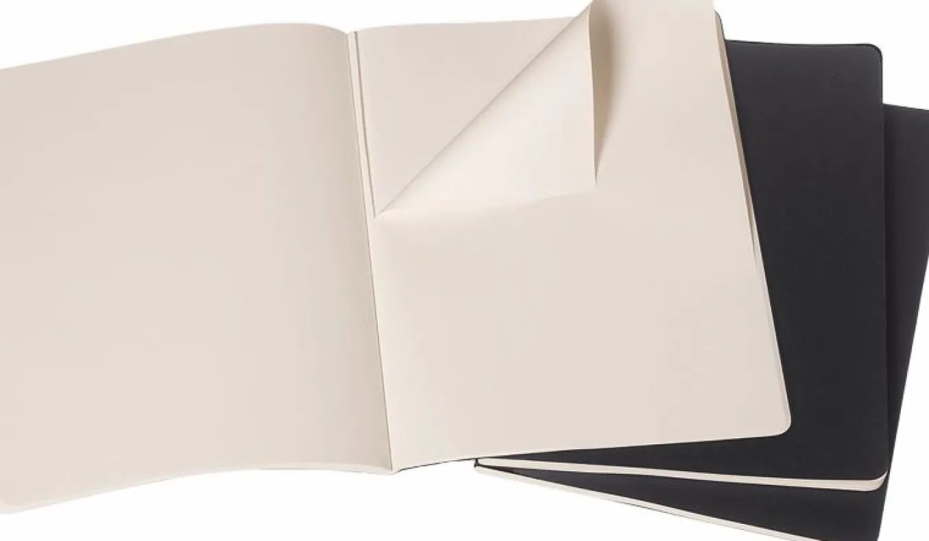 Cahier Journals Set of 3 Black