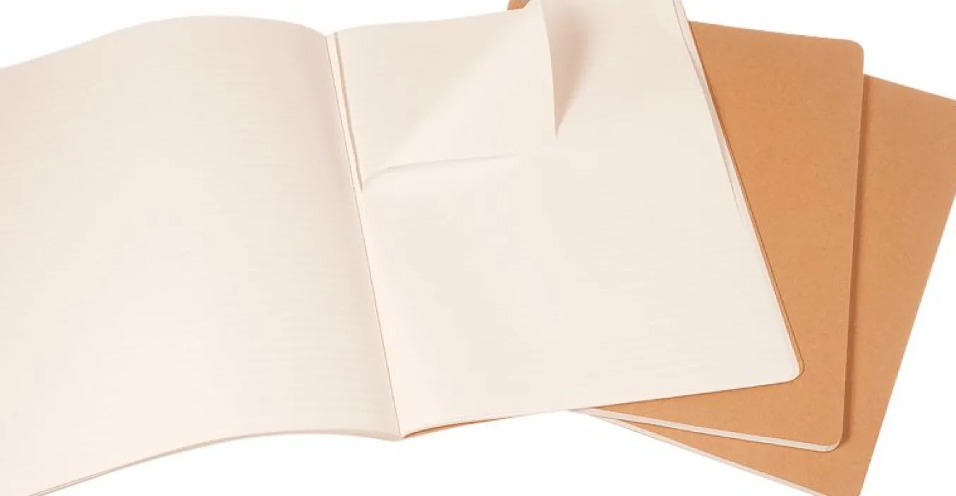 Cahier Journals Set of 3 Kraft Brown