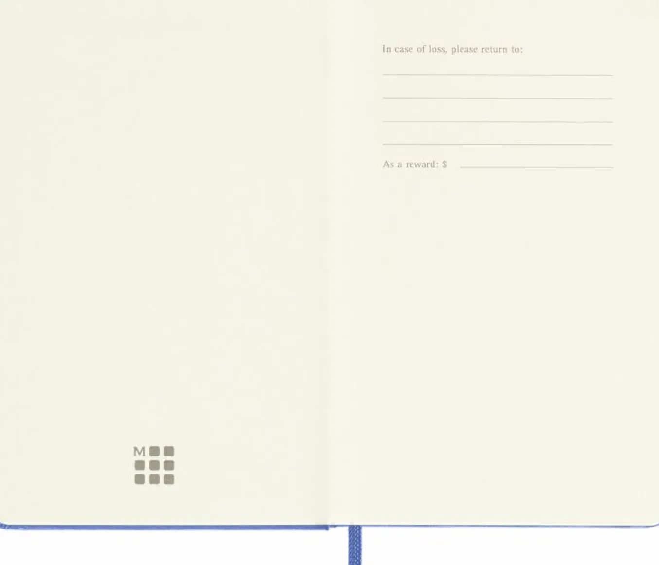 Classic Notebook Hard Cover Light Blue