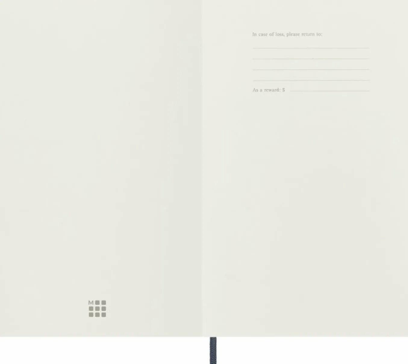 Classic Notebook Soft Cover Sapphire Blue