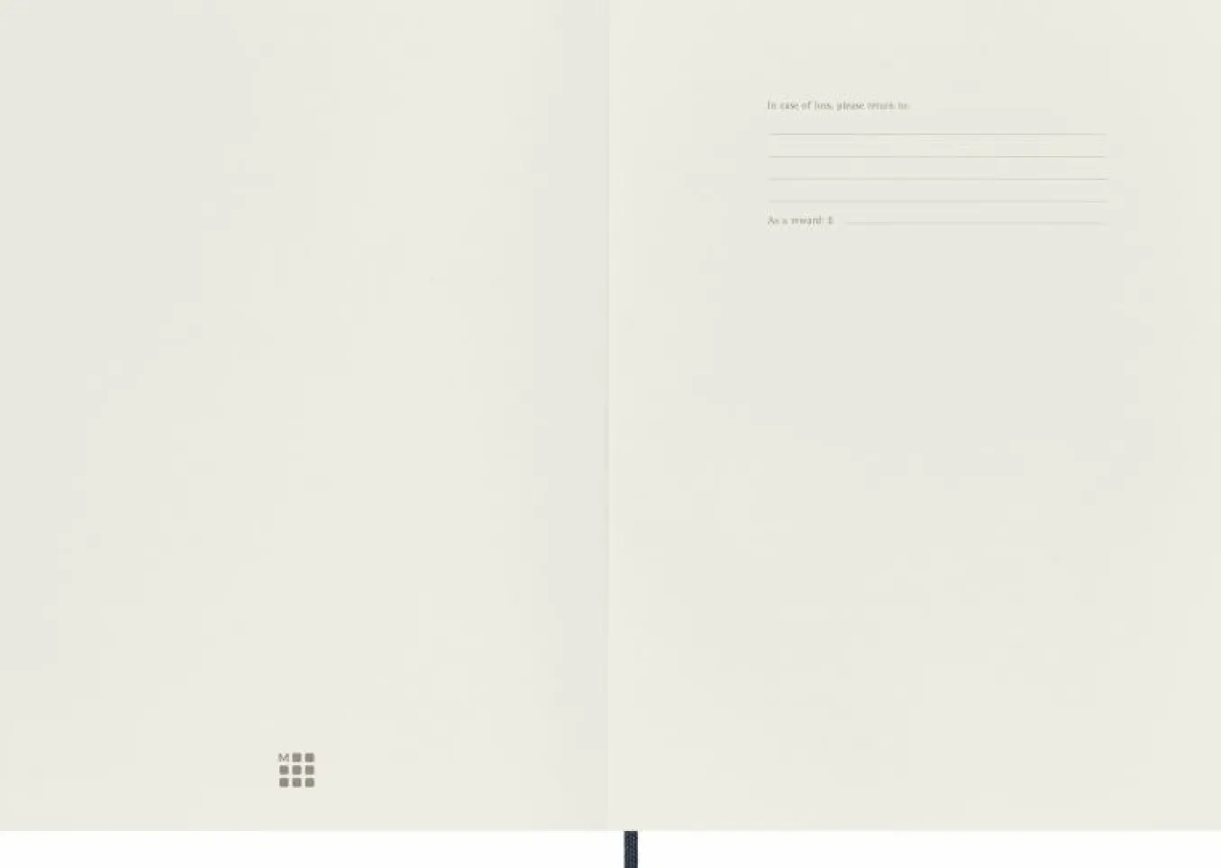 Classic Notebook Soft Cover Sapphire Blue