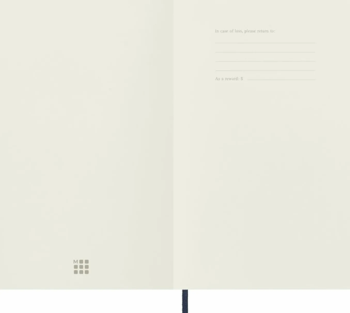 Classic Notebook Soft Cover Sapphire Blue