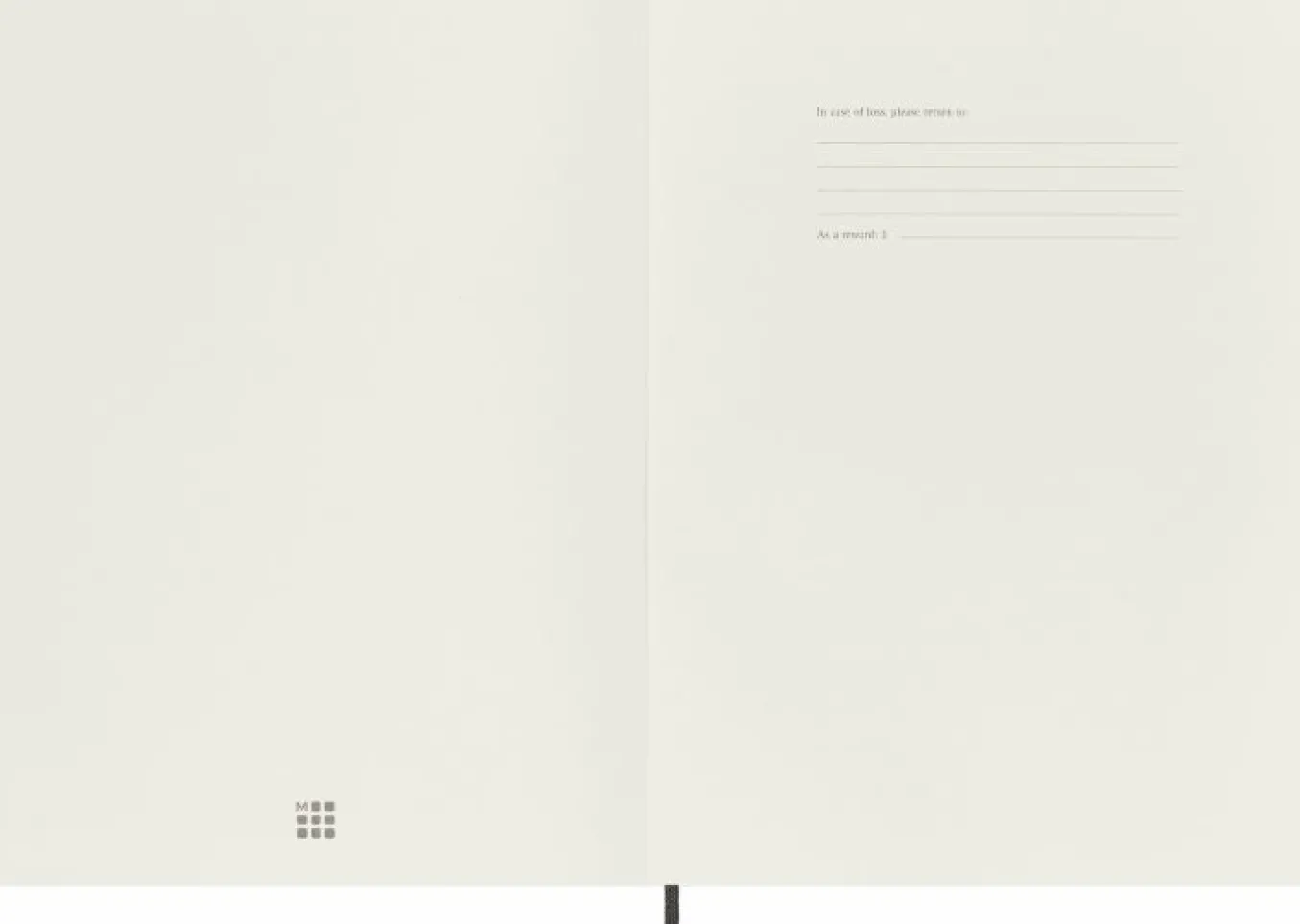 Classic Notebook Soft Cover Black