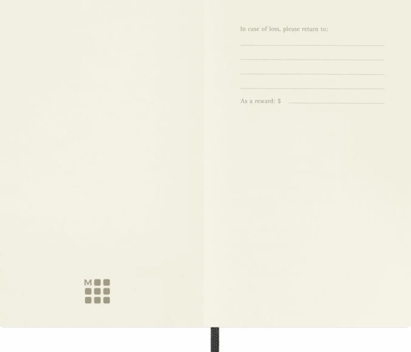 Classic Notebook Soft Cover Black