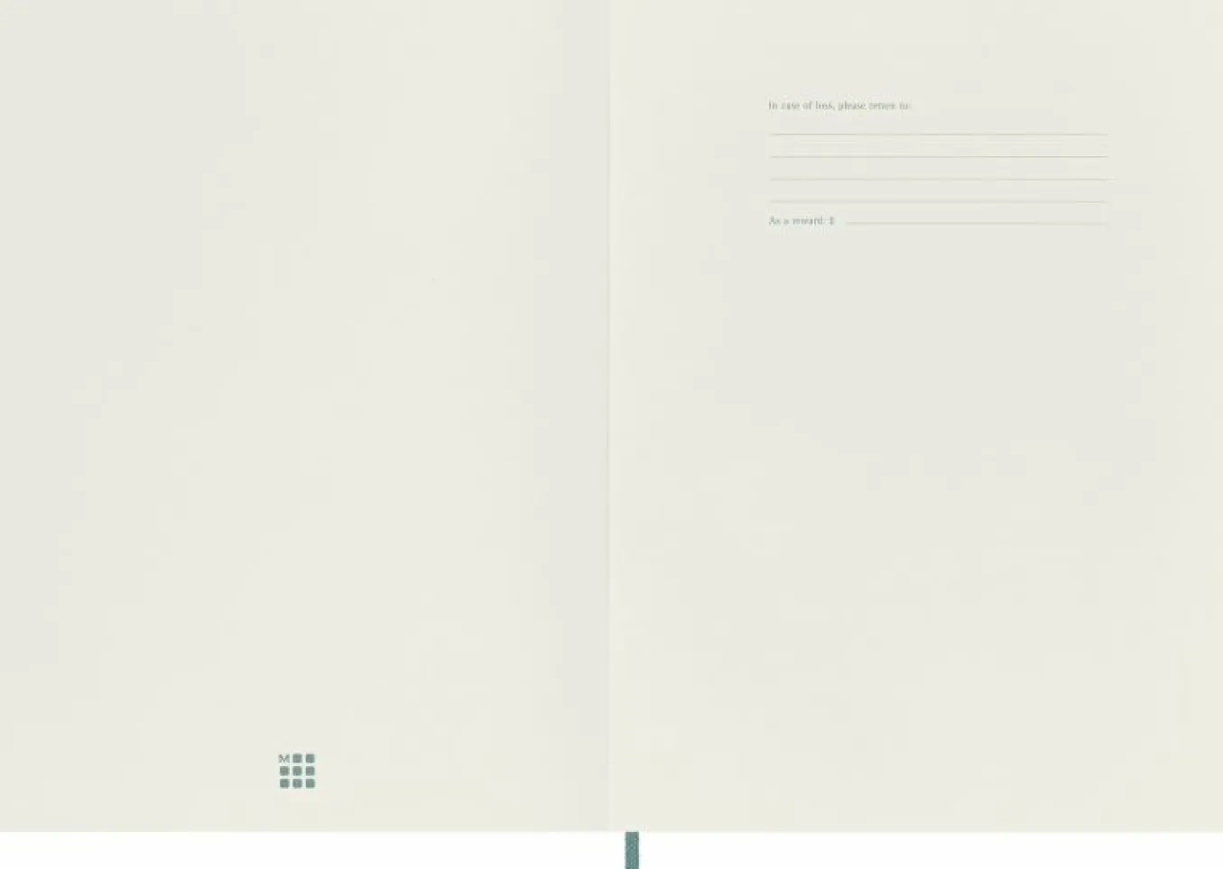 Classic Notebook Soft Cover Reef Blue