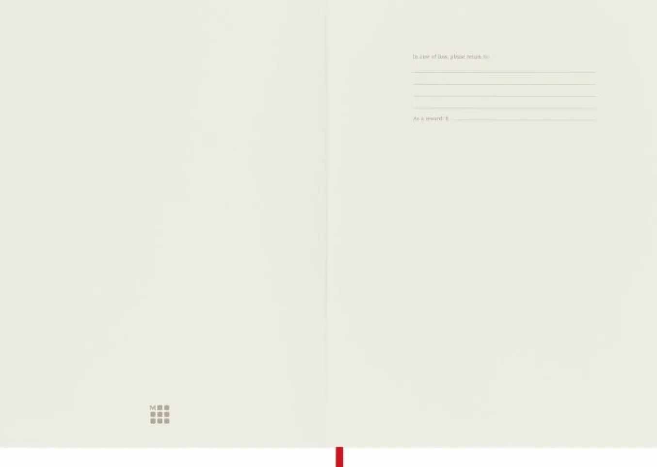 Classic Notebook Soft Cover Scarlet Red