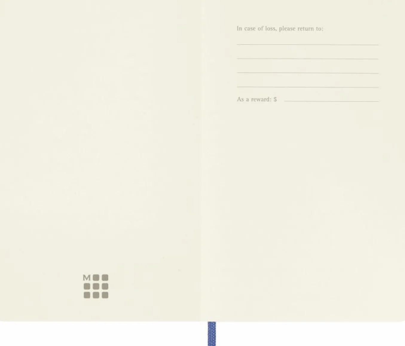 Classic Notebook Soft Cover Light Blue