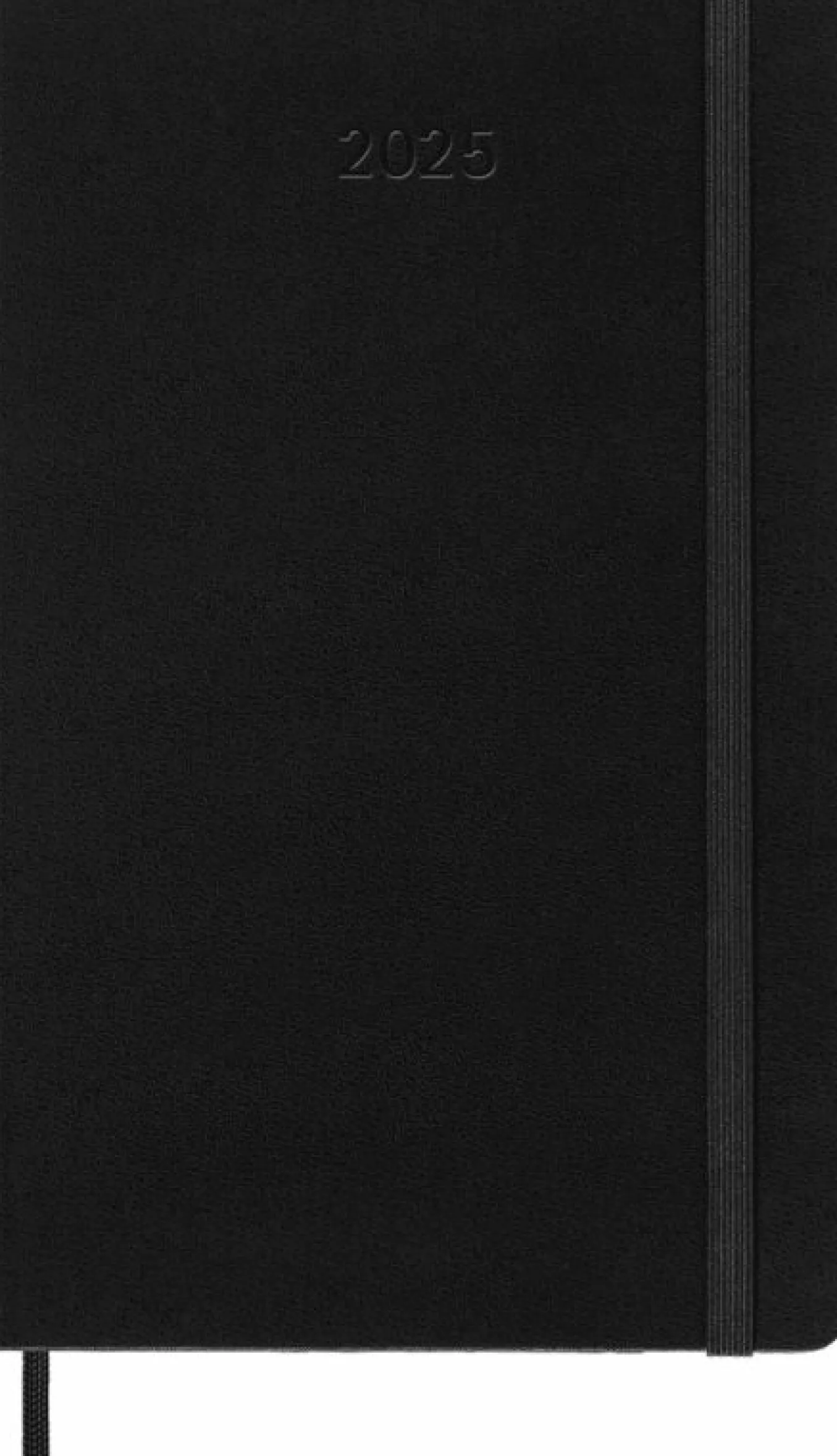 Classic Planner 2025 Large Weekly horizontal, hard cover, 12 months Black