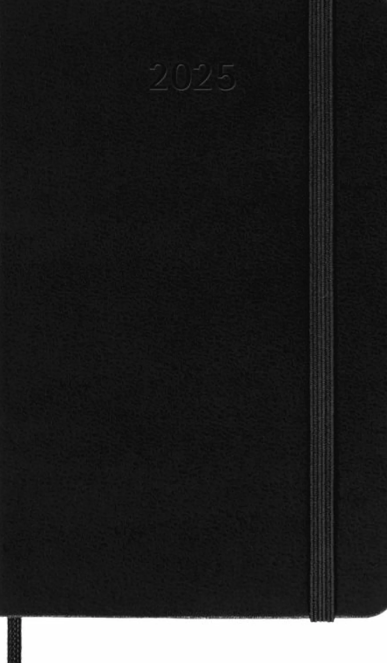 Classic Planner 2025 Pocket Weekly, hard cover, 12 months Black