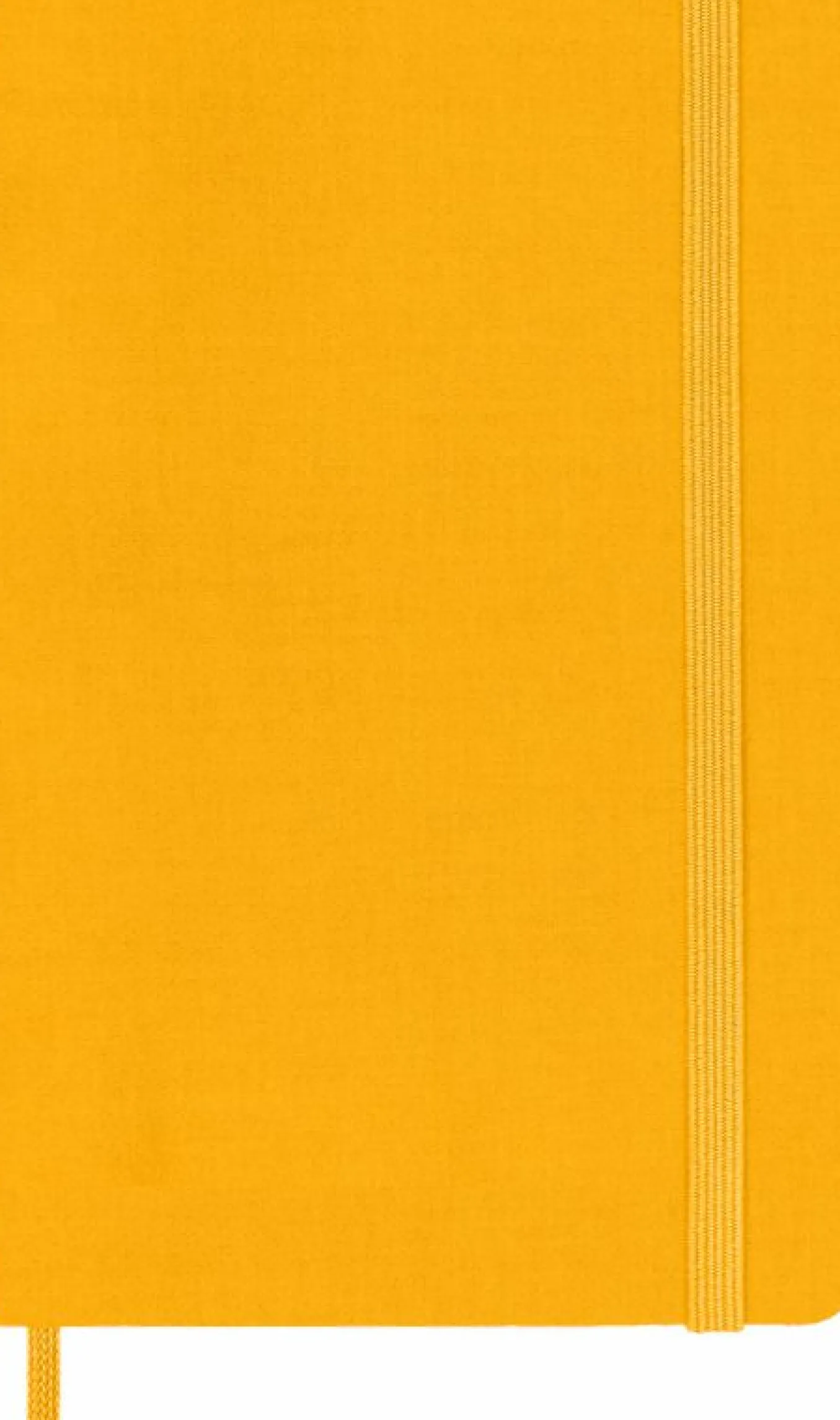 Classic Silk Notebook Fabric Hard Cover Orange Yellow