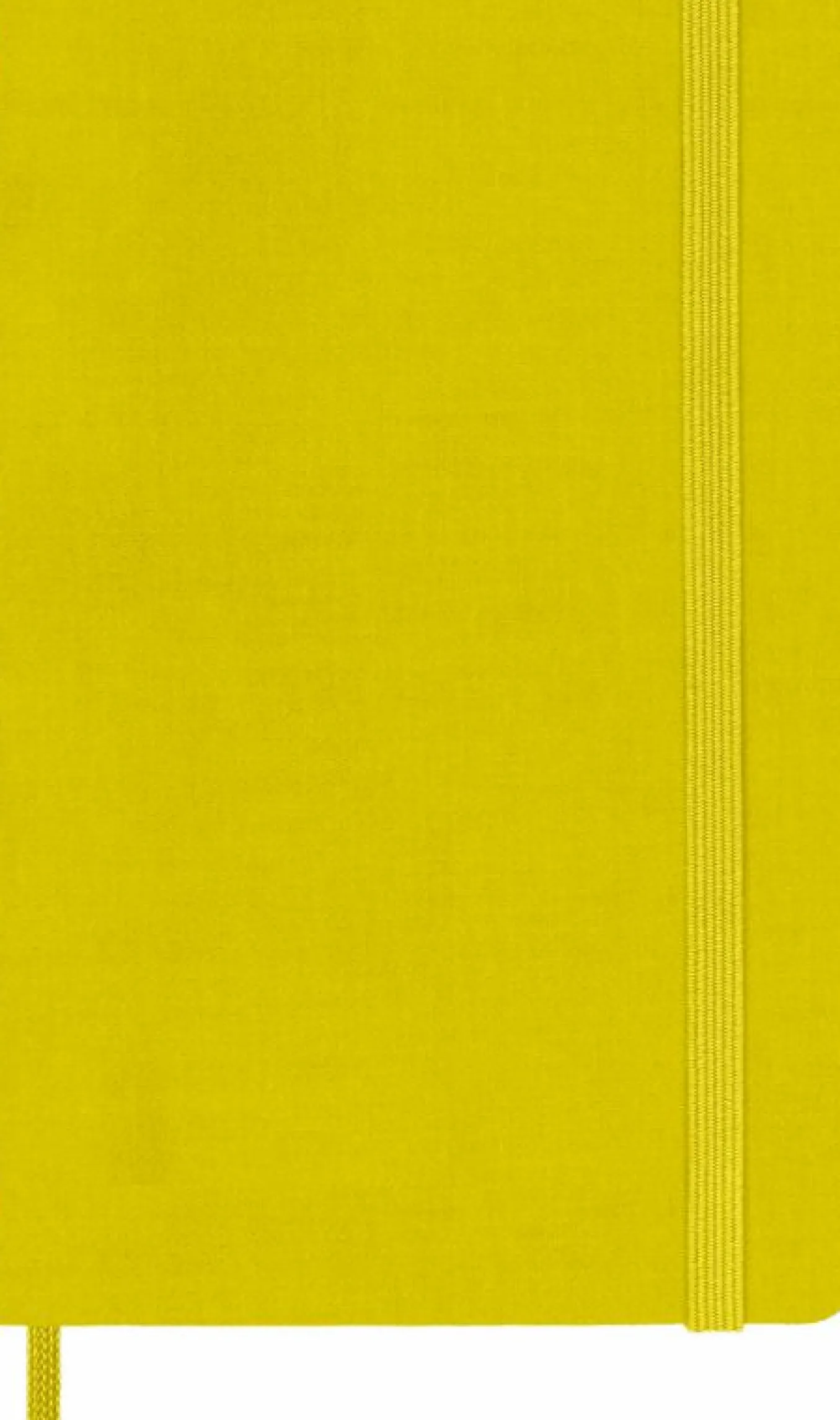 Classic Silk Notebook Fabric Hard Cover Yellow