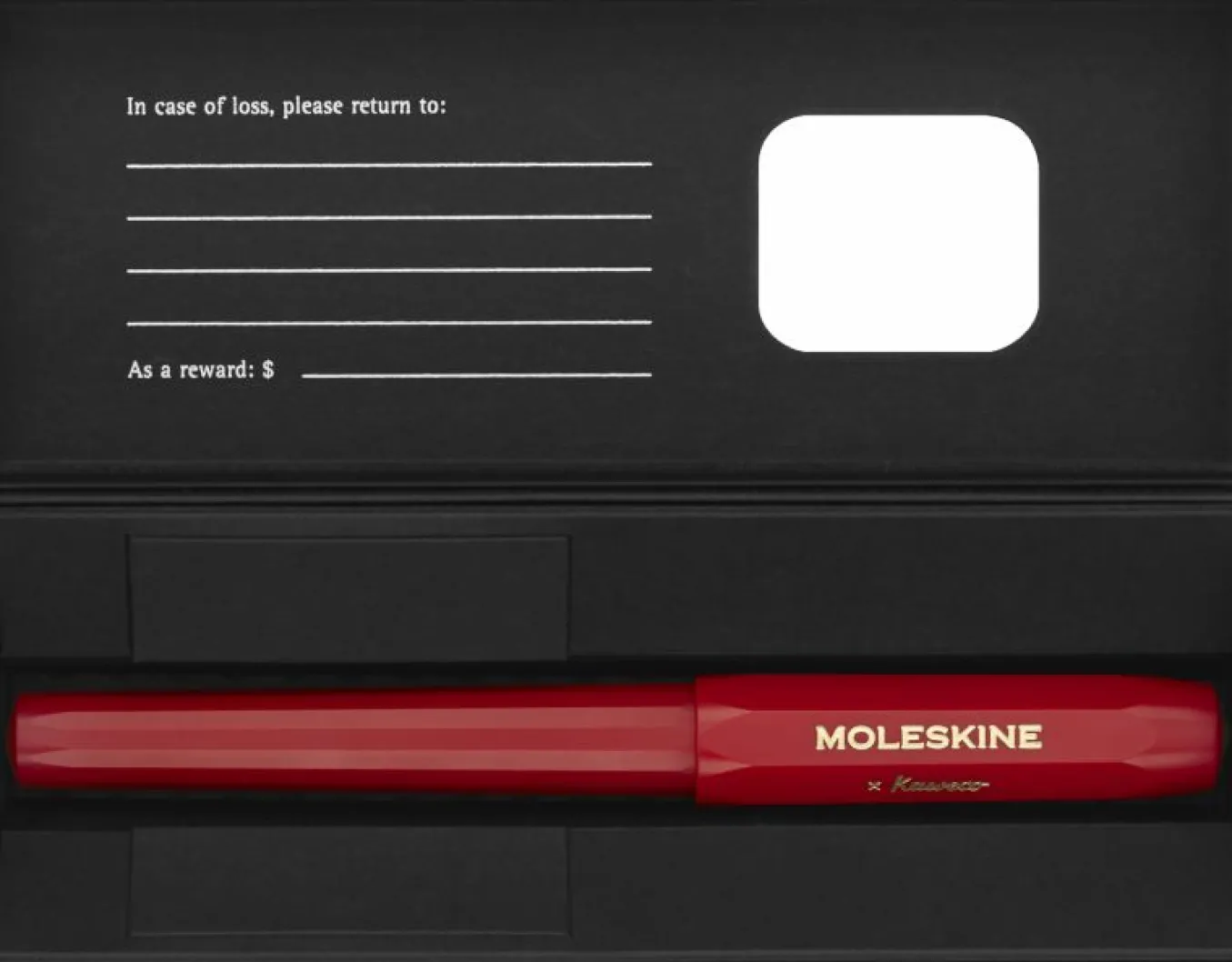 Fountain Pen Moleskine x Kaweco Red