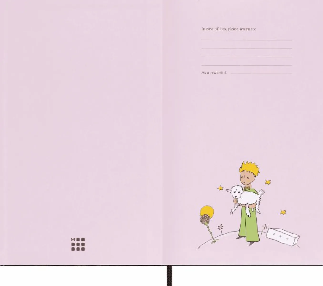 le_petit_prince_collector_13.webp Le Petit Prince Collector's Box Large ruled notebook, Large Undated Planner, Le Petit Prince statuette, Gift Box Black