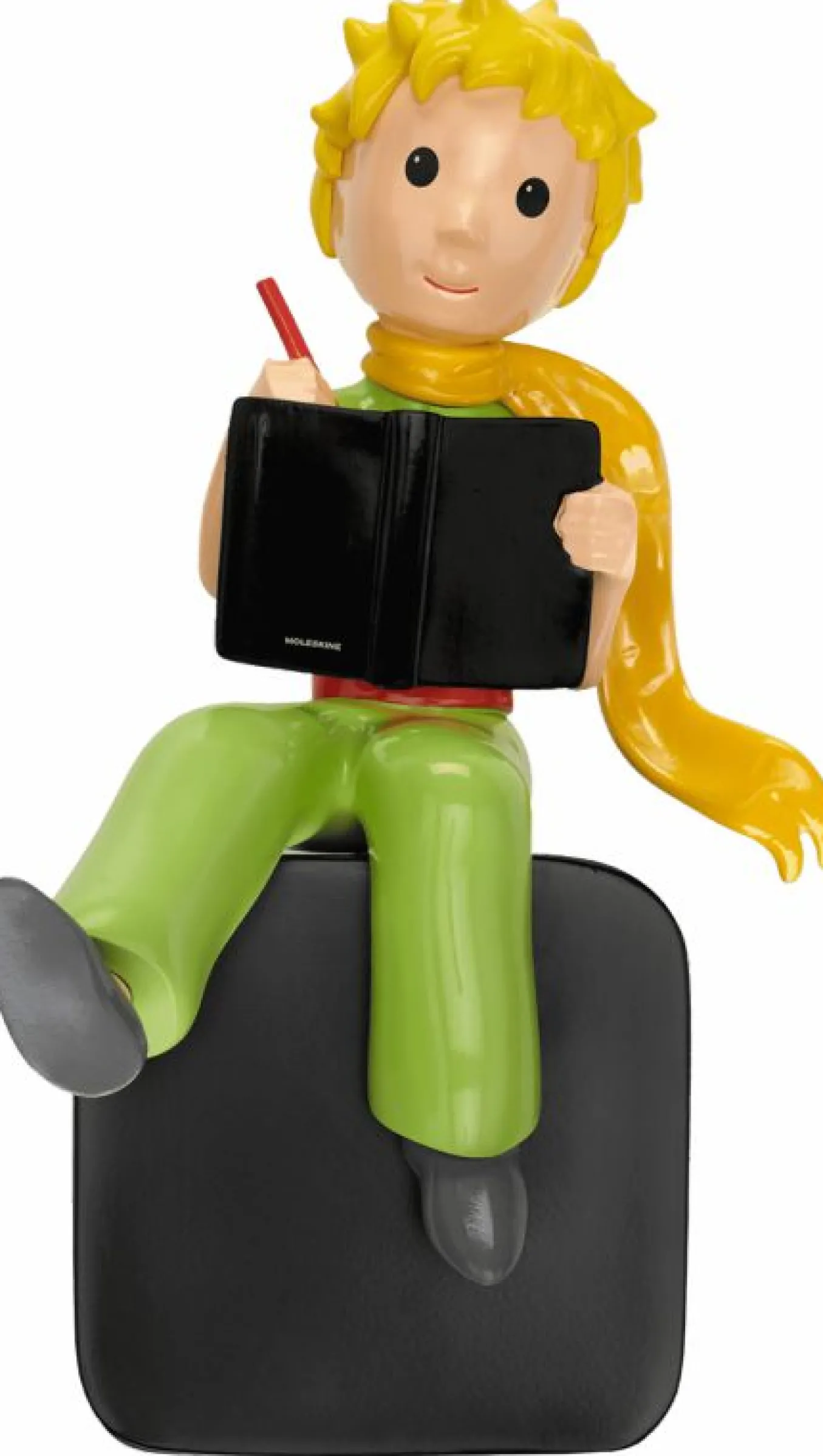 le_petit_prince_collector_3.webp Le Petit Prince Collector's Box Large ruled notebook, Large Undated Planner, Le Petit Prince statuette, Gift Box Black