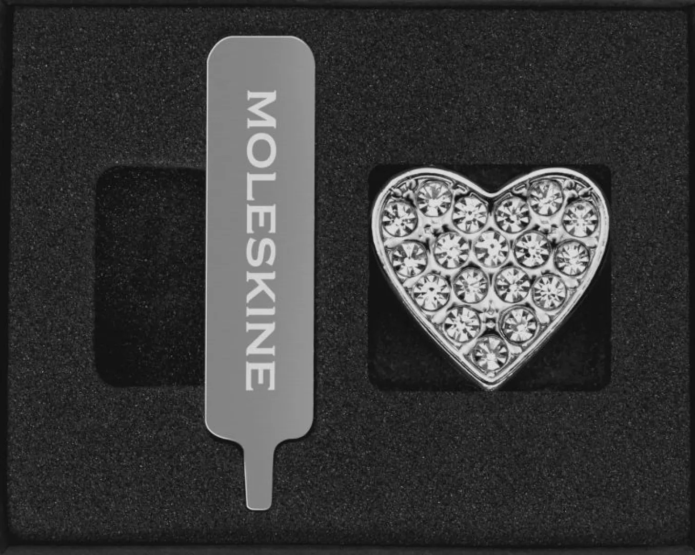 Letters and Symbols Heart Silver