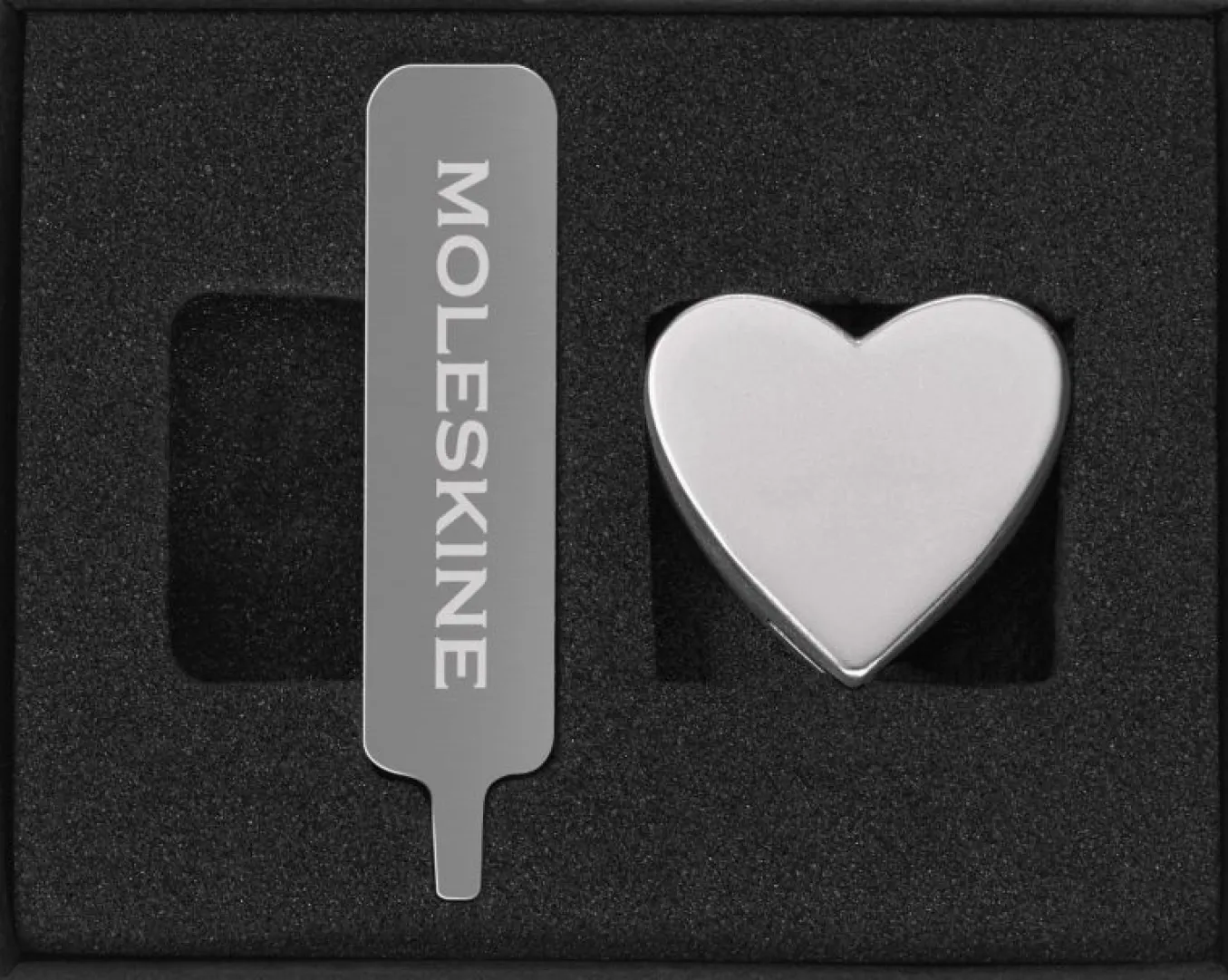 Letters and Symbols Heart Silver