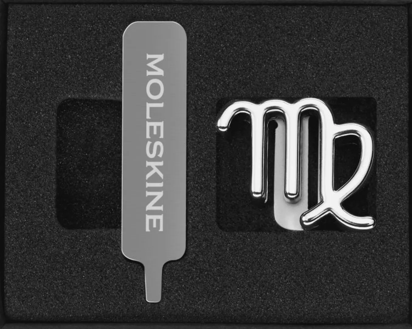 Letters and Symbols Virgo Silver