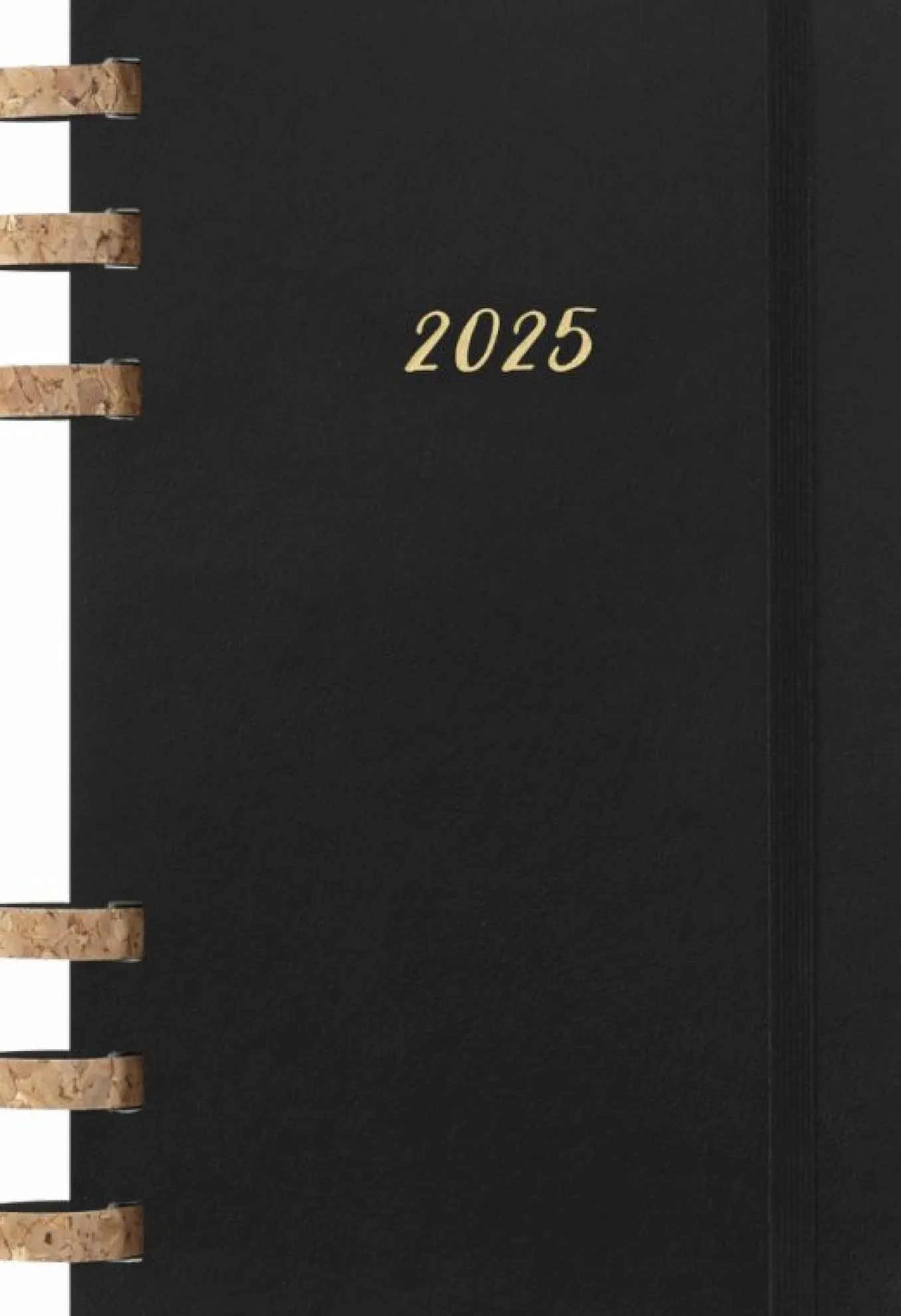 Life Planner 2025 L 12-Month, Spiral Black