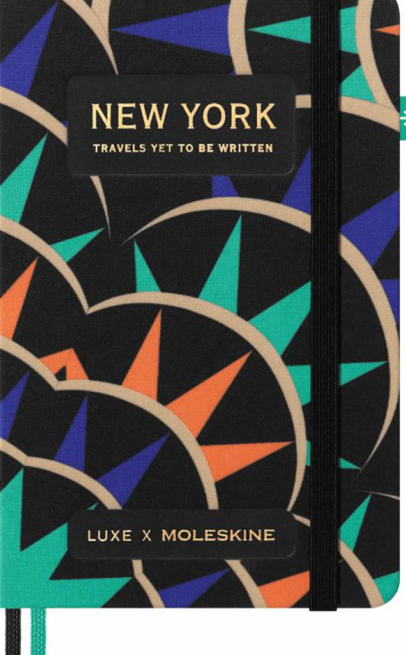 New York Travel Guide LUXE x Moleskine New York City Notebook, Hard Cover New York