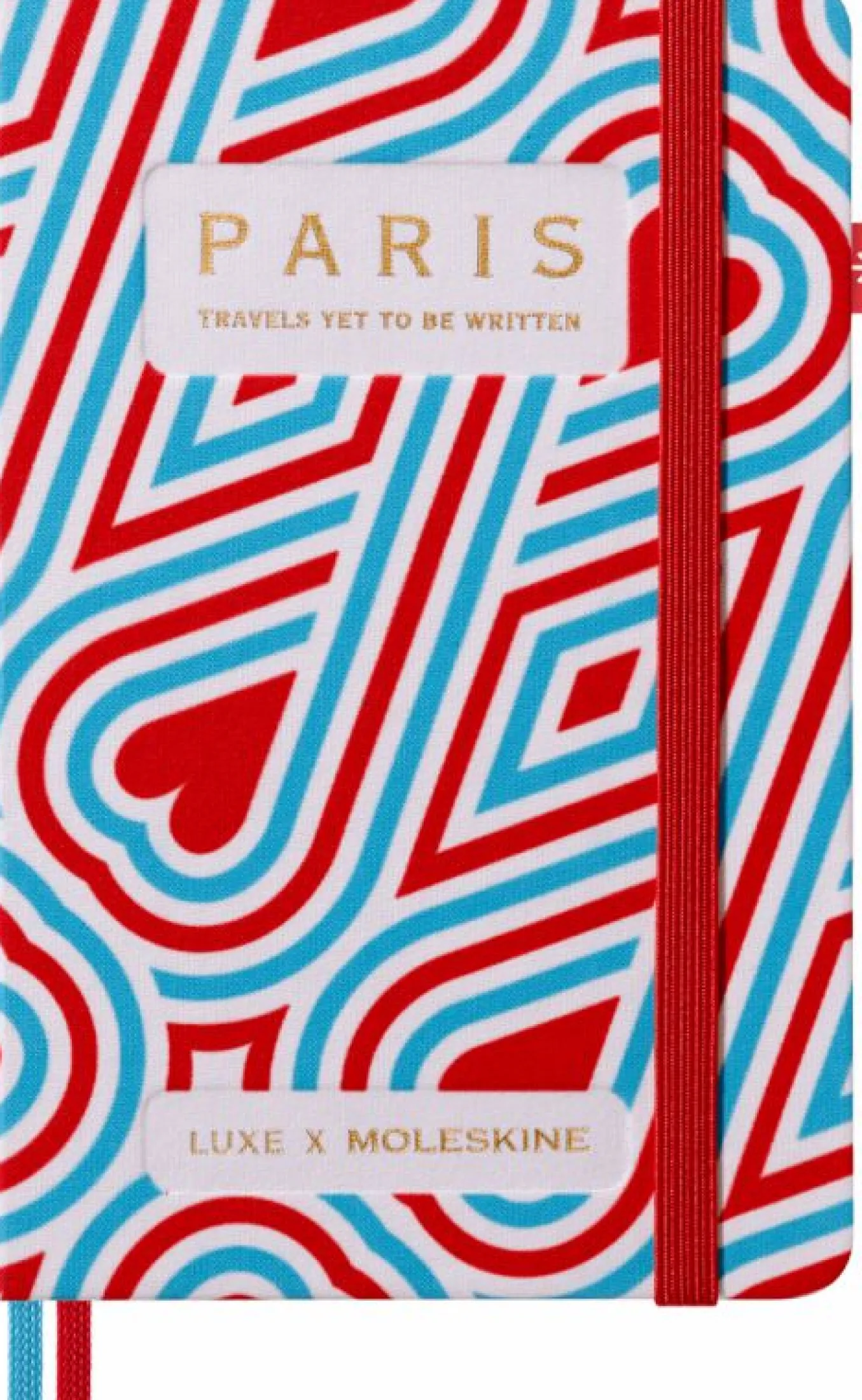 Paris Travel Guide LUXE x Moleskine Paris City Notebook, Hard Cover Paris