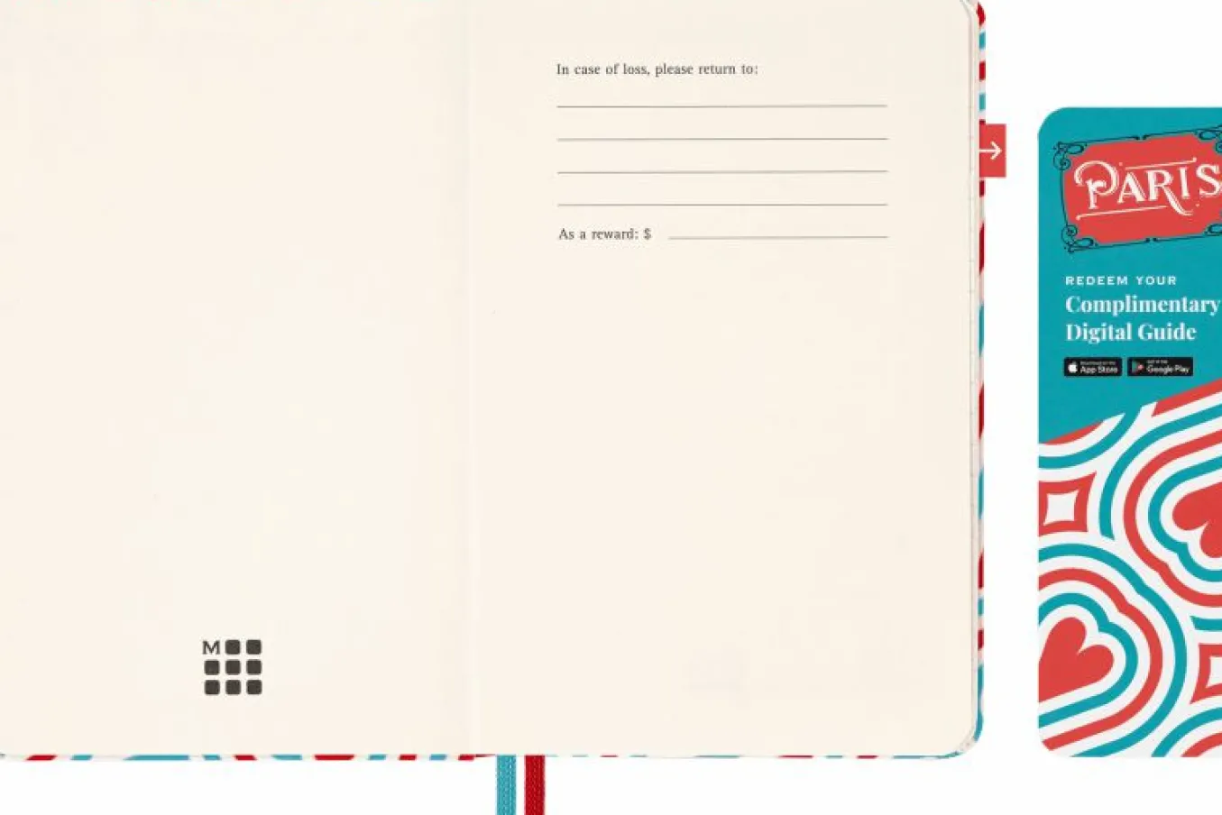 Paris Travel Guide LUXE x Moleskine Paris City Notebook, Hard Cover Paris