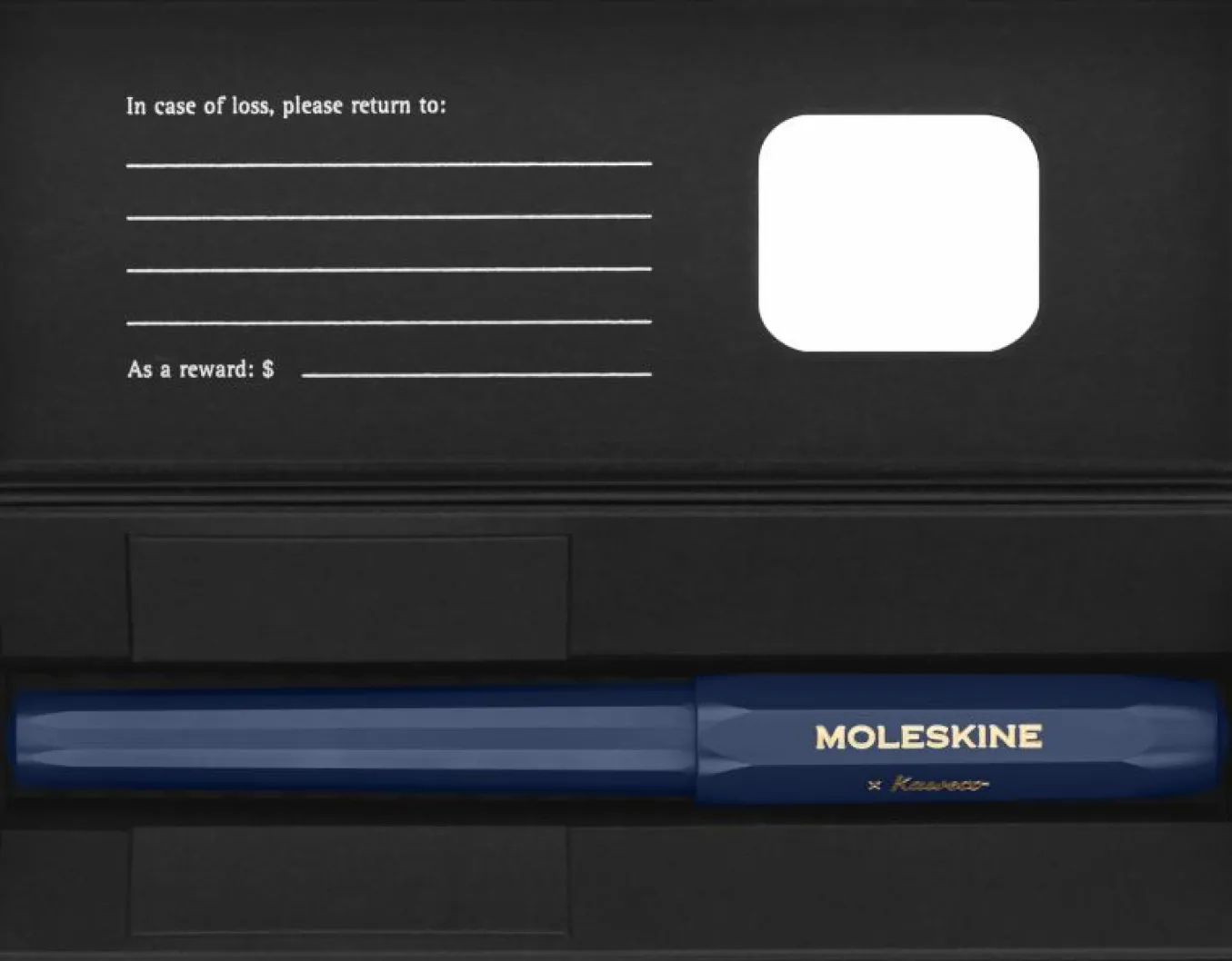 Rollerball Pen Moleskine x Kaweco Blue