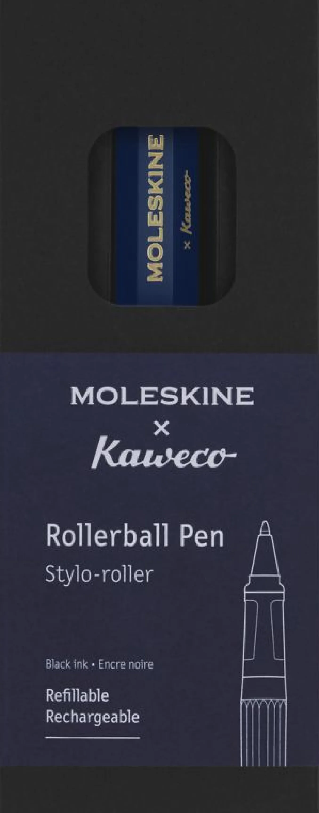 Rollerball Pen Moleskine x Kaweco Blue
