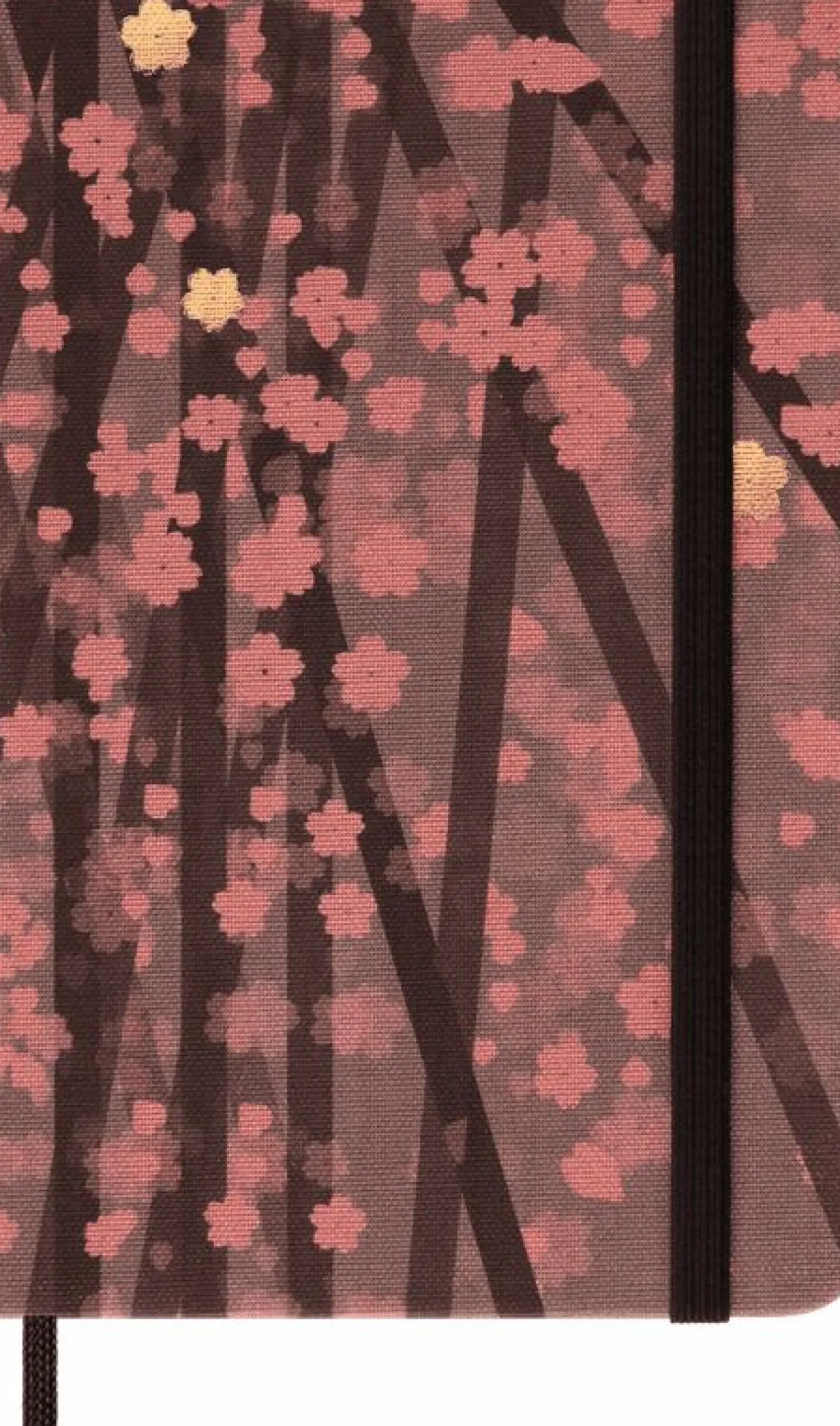 Sakura Notebook by Kosuke Tsumura Pocket, fabric hard cover, ruled Multi-color