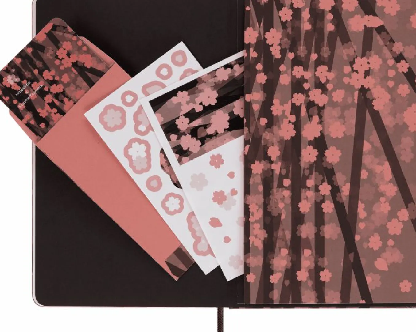 sakura_notebook_by_kosuke_5.webp Sakura Notebook by Kosuke Tsumura Large, fabric hard cover, ruled Multi-color