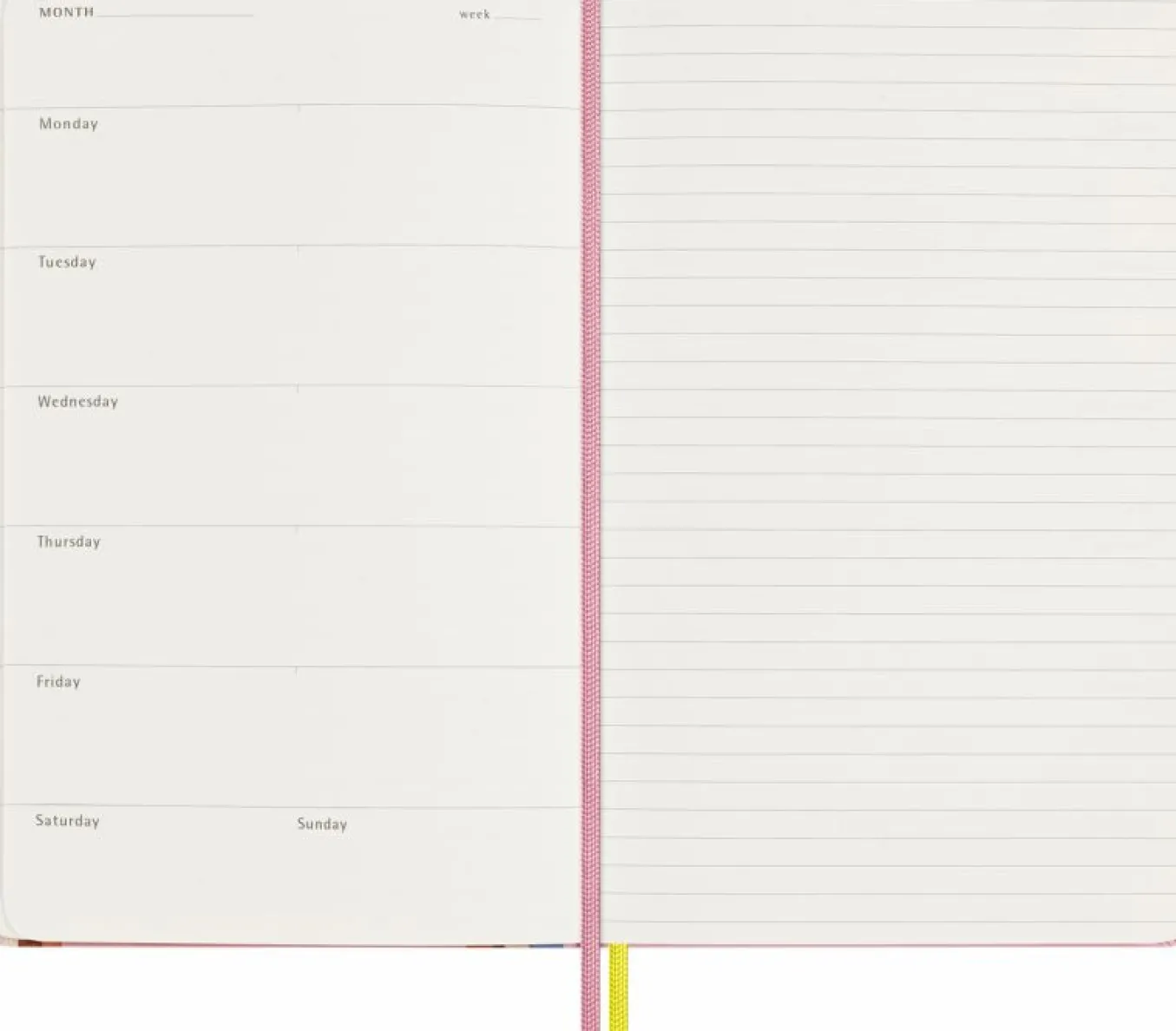 sakura_undated_planner_by_5.webp Sakura Undated Planner by Momoko Sakura Large, Hard Cover, 12-Month Undated Planner in a Gift Box Multi-color