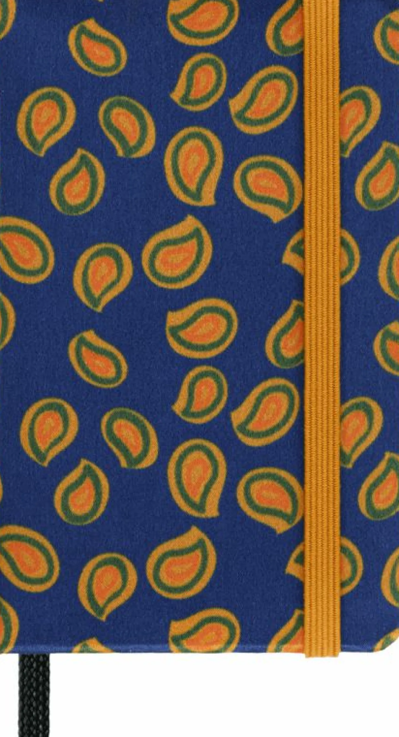 Silk Notebook XS, plain, hard cover, with gift box Blue