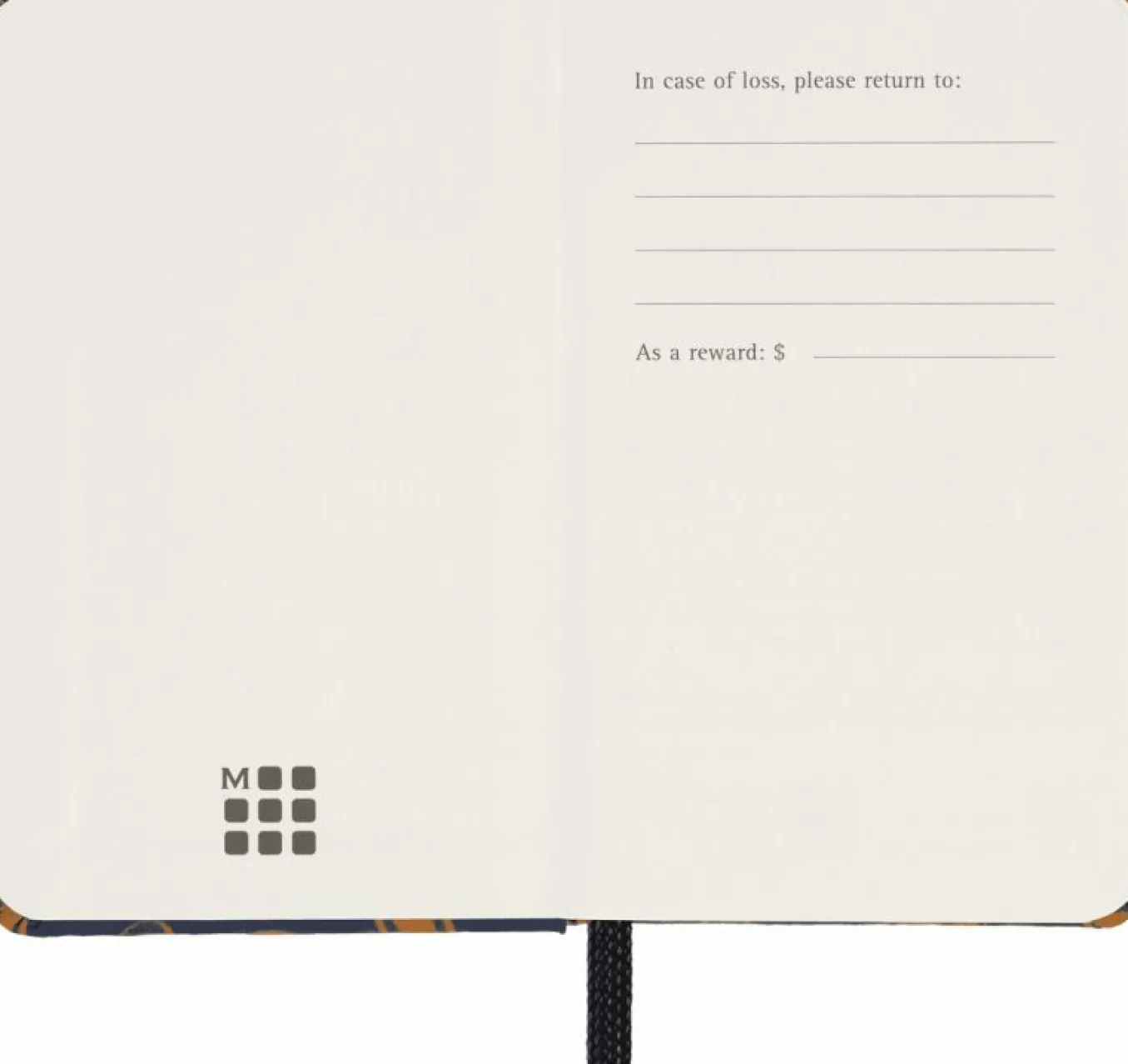 silk_notebook_xs_plain_ha_3-1.webp Silk Notebook XS, plain, hard cover, with gift box Blue