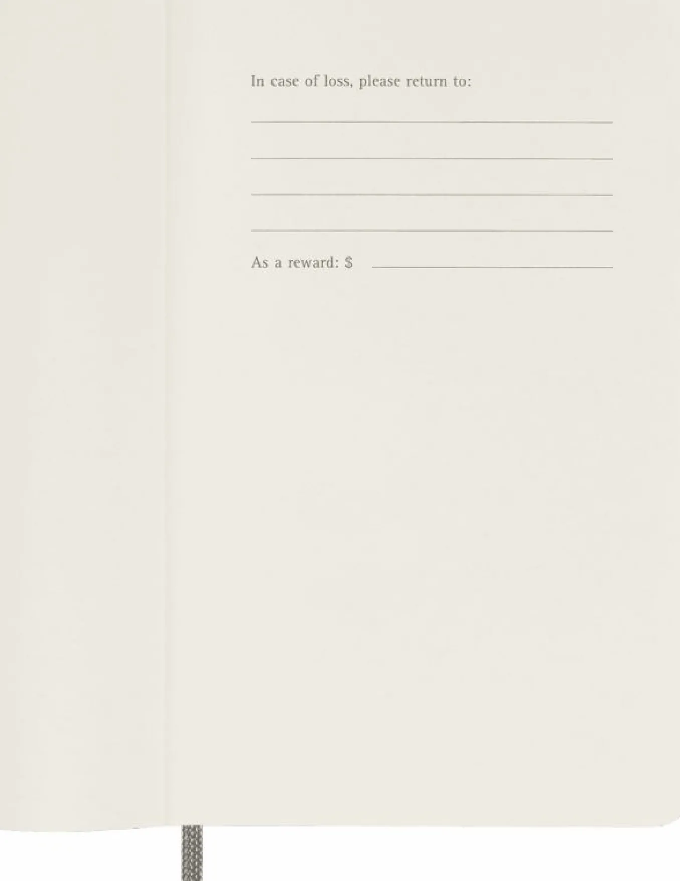 Smart notebook Pocket Soft cover, ruled Black