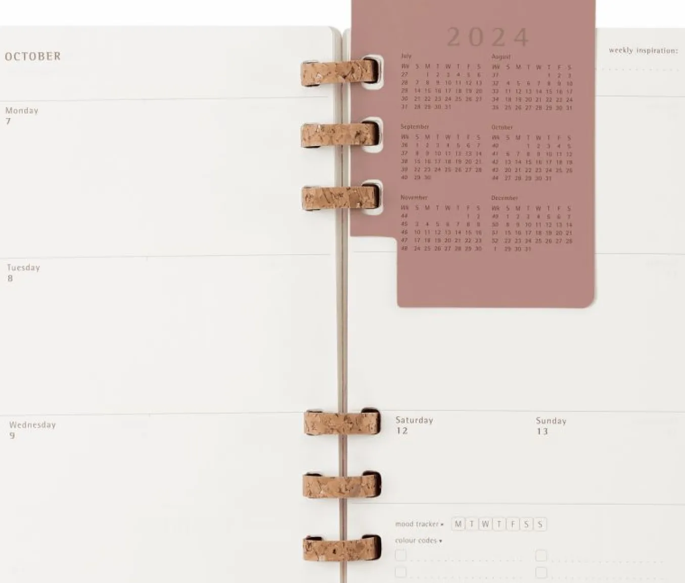 student_life_planner__mon_10-1.webp Student Life Planner 2024/2025 12-Month, Spiral ブラック