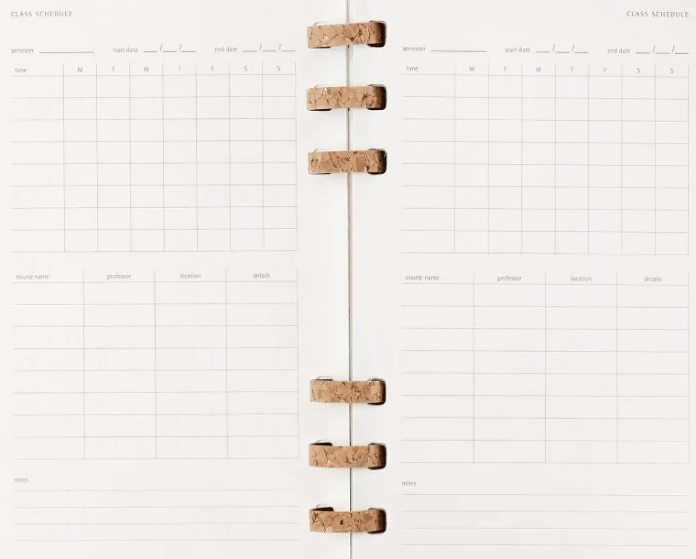 student_life_planner__mon_6-1.webp Student Life Planner 2024/2025 12-Month, Spiral ブラック