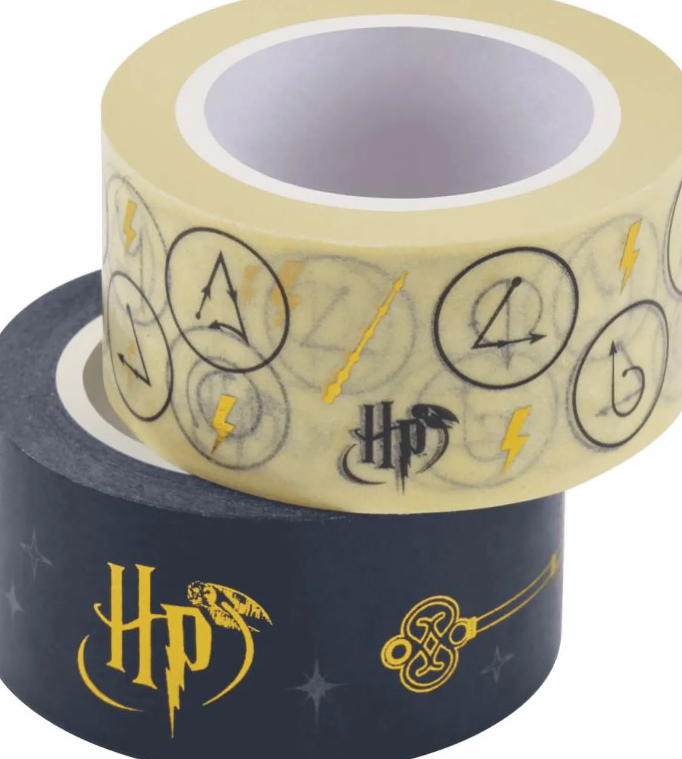 Wizarding World Harry Potter Limited Edition Washi Tape, Set of 2 Rolls Pattern