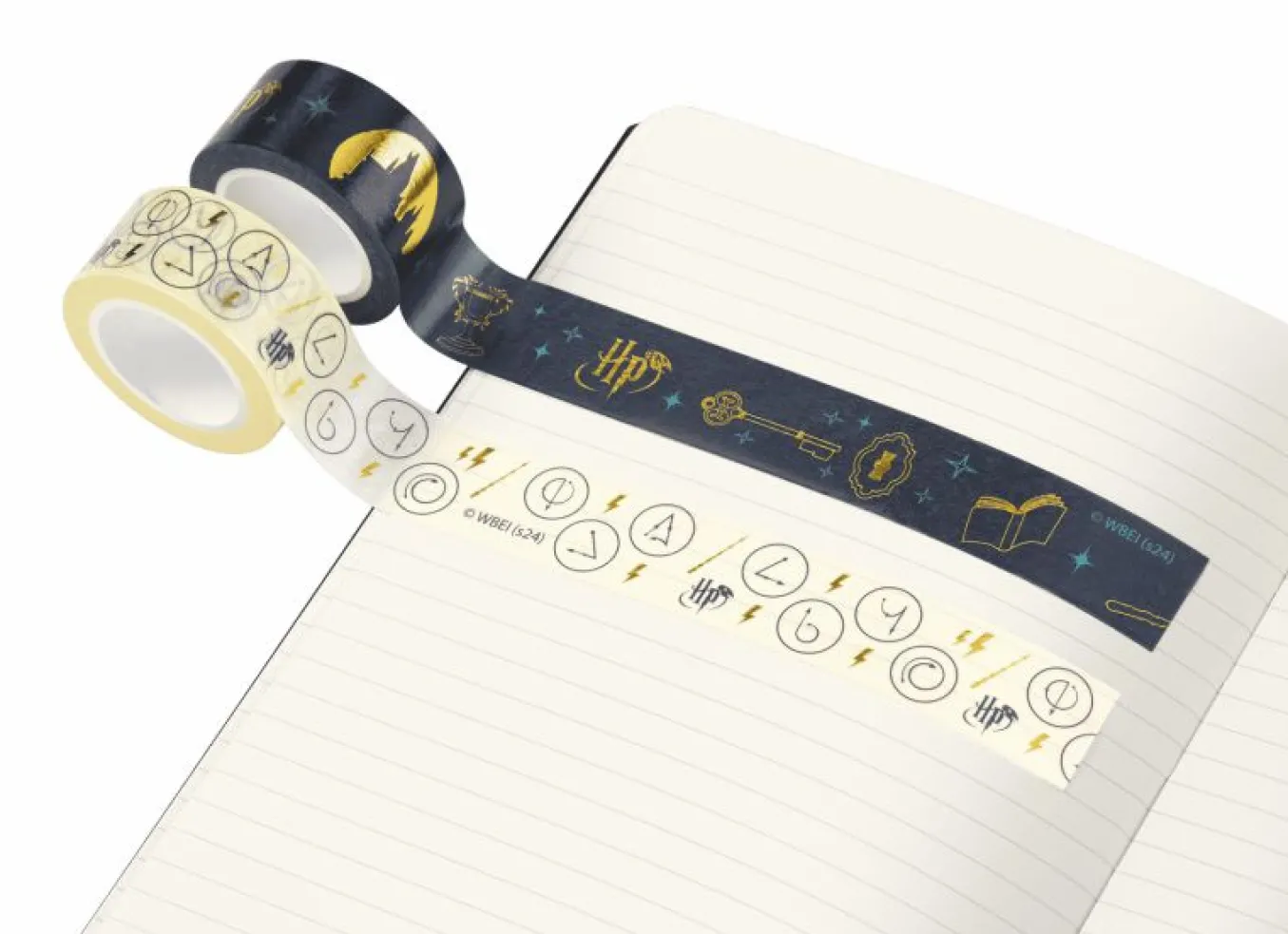wizarding_world_harry_pot_3-2.webp Wizarding World Harry Potter Limited Edition Washi Tape, Set of 2 Rolls Pattern