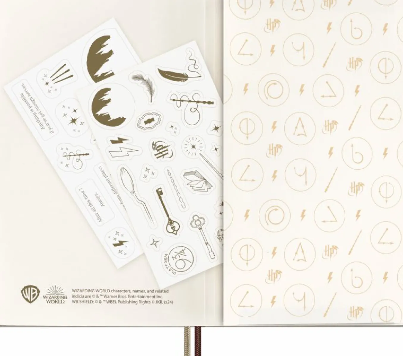 wizarding_world_harry_pot_5-2.webp Wizarding World Harry Potter Limited Edition 12-Month Weekly Notebook Diary/Planner, Large Hard Wingardium leviosa