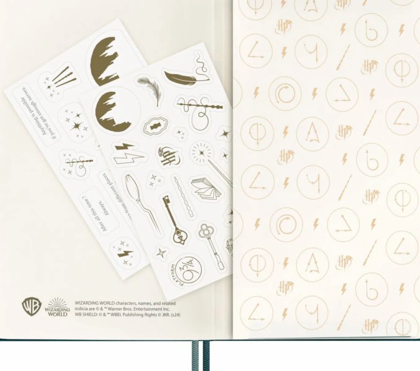 wizarding_world_harry_pot_5-5.webp Wizarding World Harry Potter Limited Edition Planner 18-Month, weekly, large, hard cover Alohomora