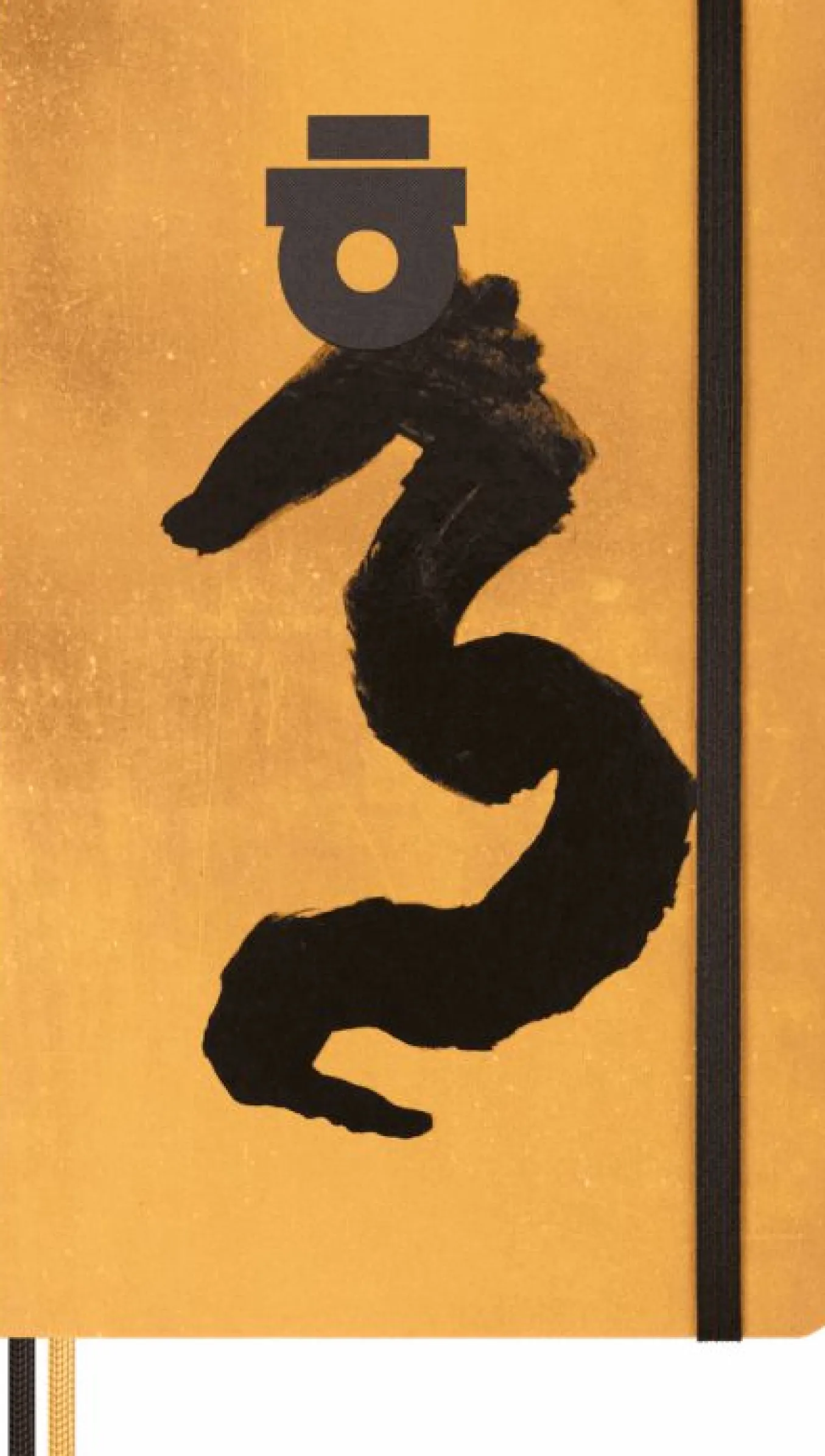 year_of_the_dragon_notebo_2.webp Year of the Dragon Notebook by Ahn Sang Soo Large Ruled Fabric Hard Cover Notebook in a Gift Box Multi-color