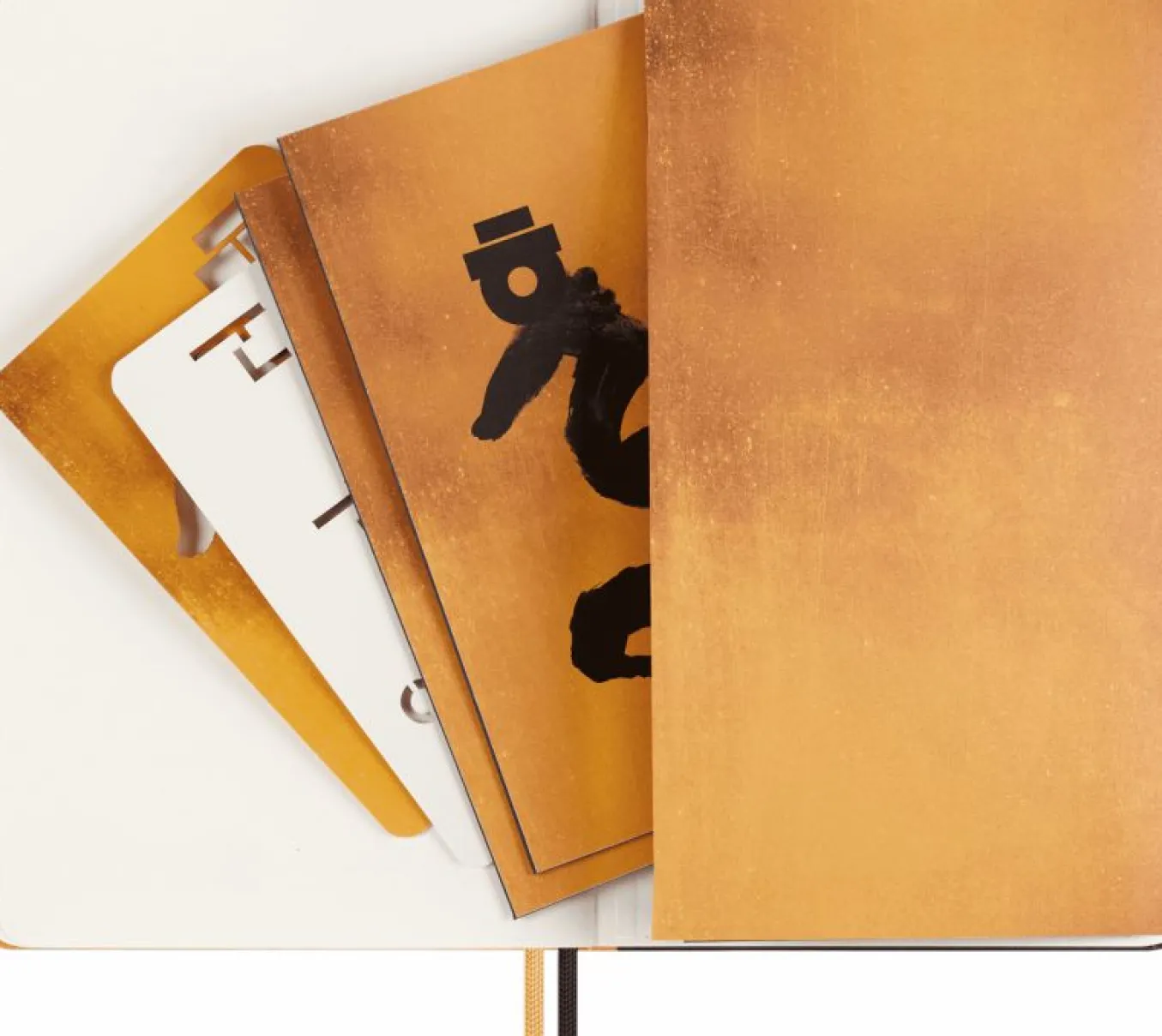 year_of_the_dragon_notebo_8.webp Year of the Dragon Notebook by Ahn Sang Soo Large Ruled Fabric Hard Cover Notebook in a Gift Box Multi-color