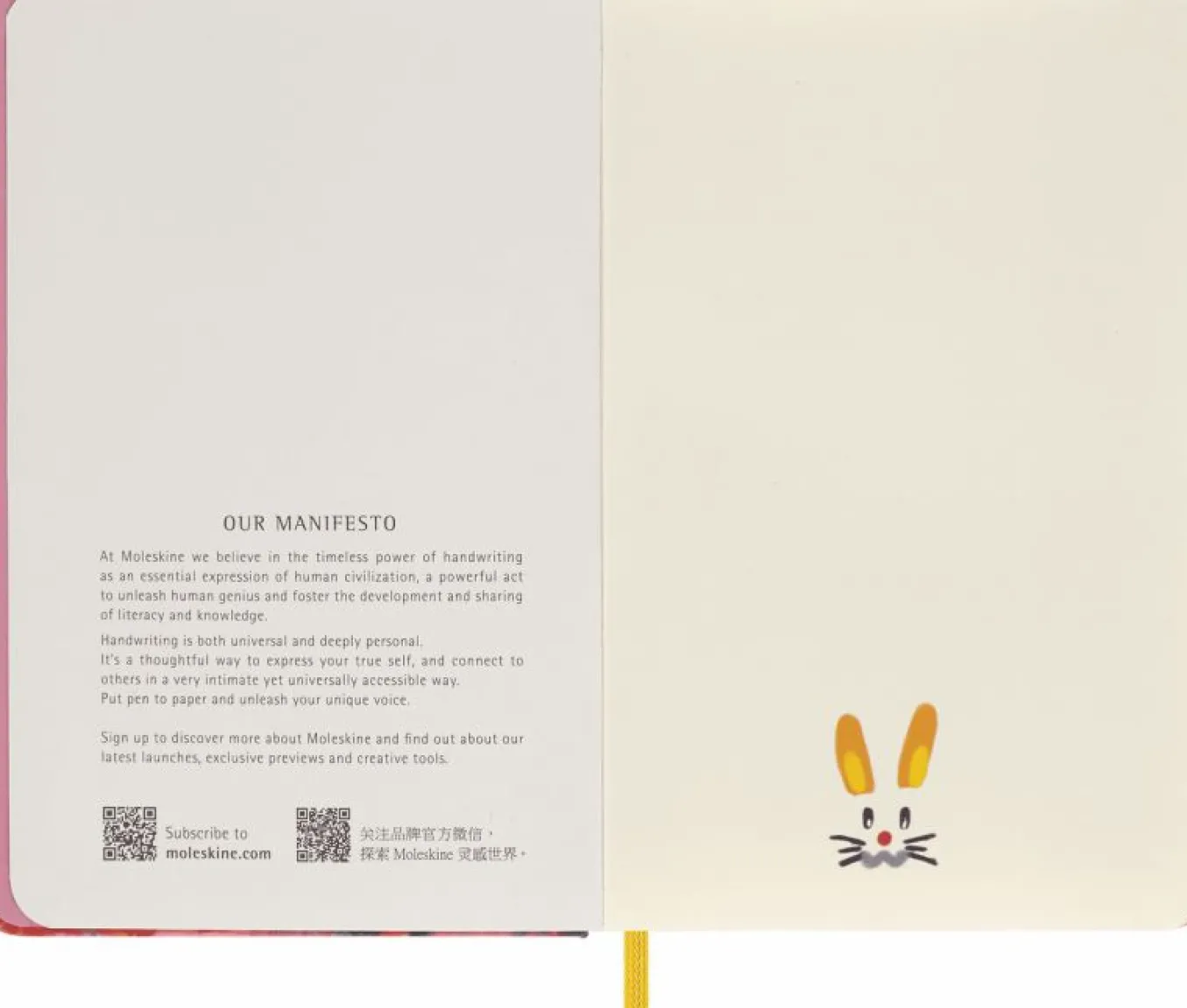 year_of_the_rabbit_notebo_2-1.webp Year of the Rabbit Notebook by Angel Chen Pocket, Fabric Hard Cover, Ruled Multi-color